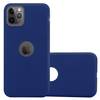 Cadorabo Hülle für Apple iPhone 11 PRO Schutzhülle in Blau Handyhülle TPU Silikon Etui Case Cover