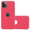 Cadorabo Hülle für Apple iPhone 11 PRO MAX Schutzhülle in Rot Handyhülle TPU Silikon Etui Case Cover