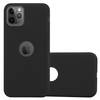 Cadorabo Hülle für Apple iPhone 11 PRO Schutzhülle in Schwarz Handyhülle TPU Silikon Etui Case Cover