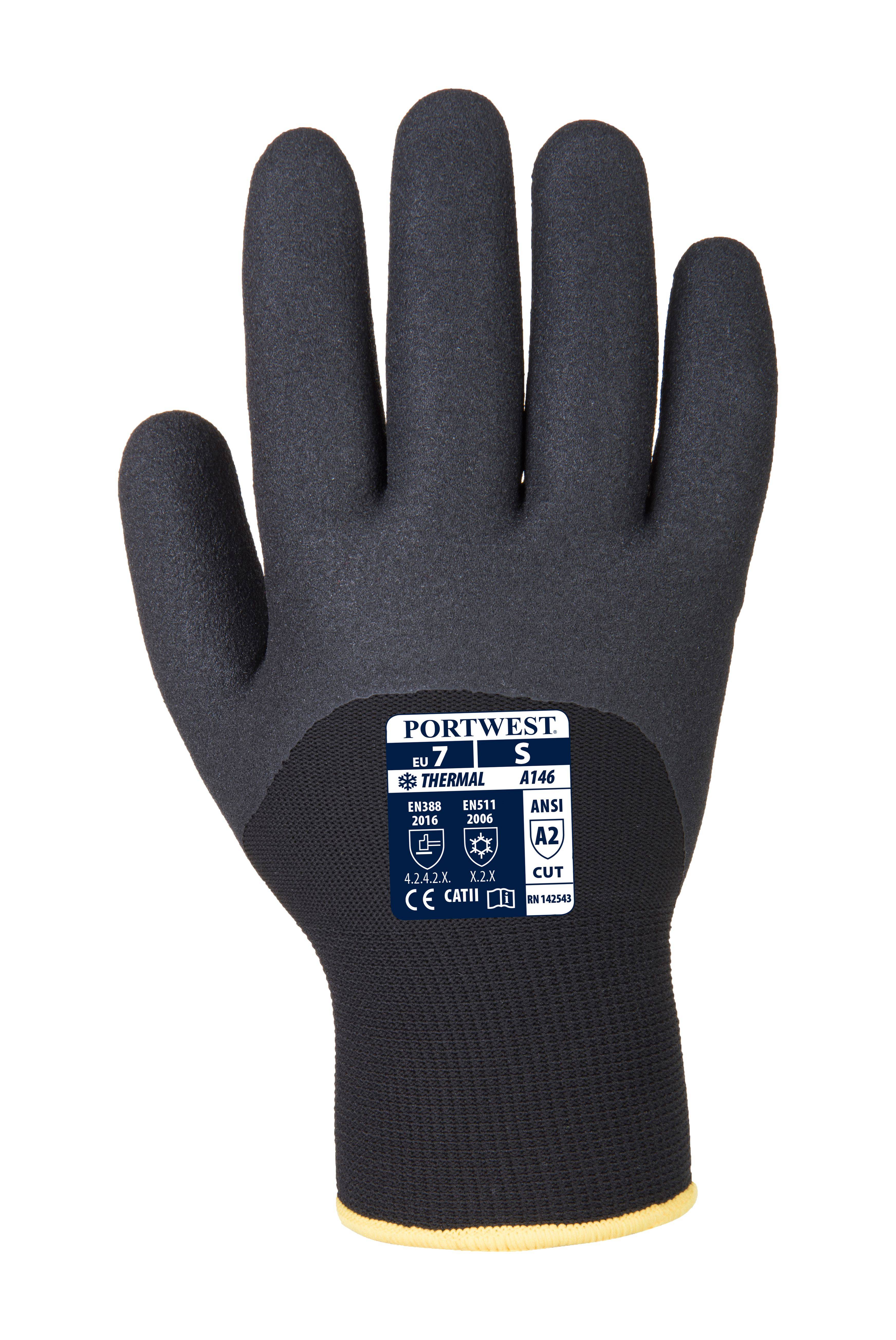 Portwest Arctic Winter Handschuh Farbe: Schwarz, Gr.: 10 (XL)-1