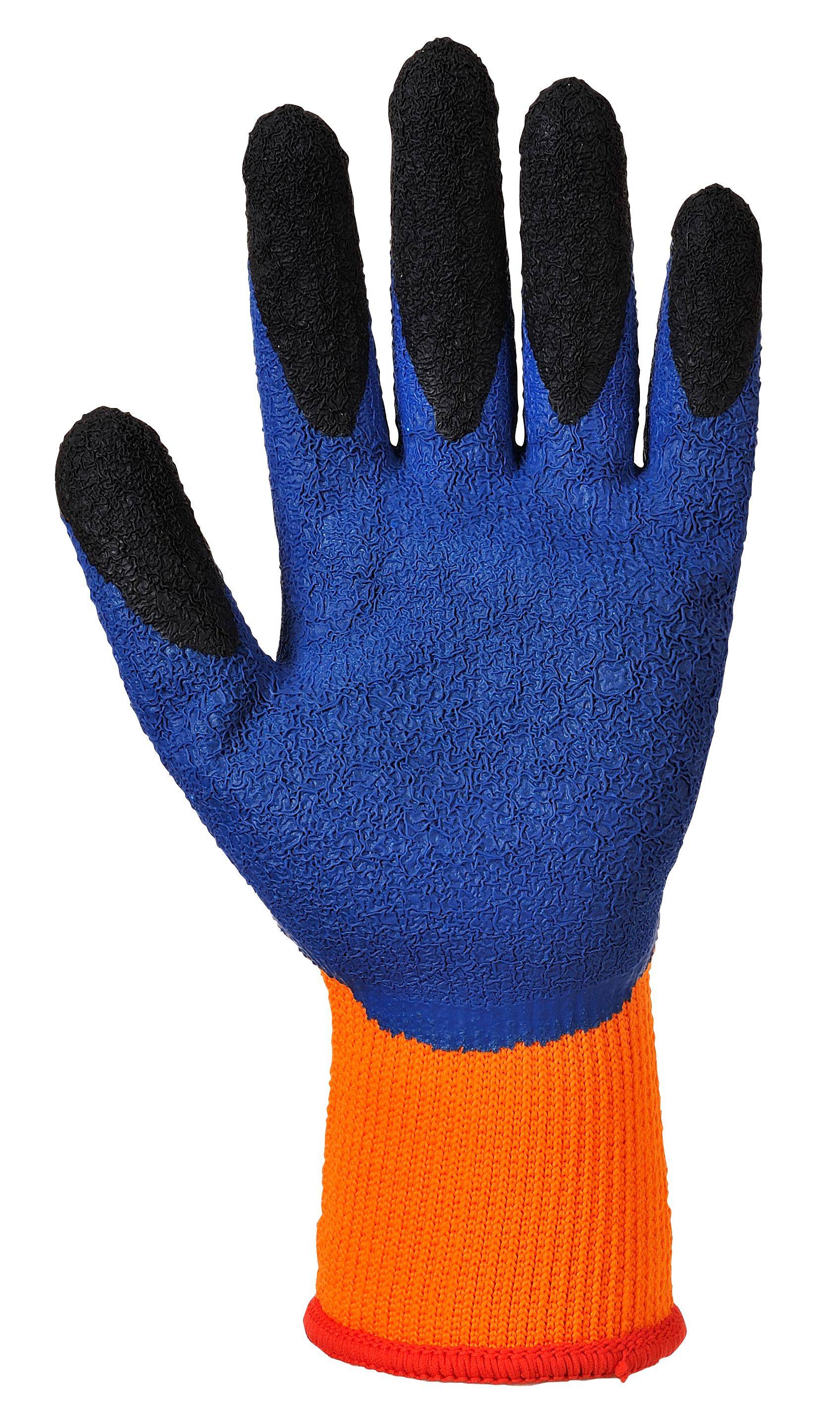 Portwest Duo-Therm Handschuh Farbe: Orange/Blau, Gr.: 8 (M)-2