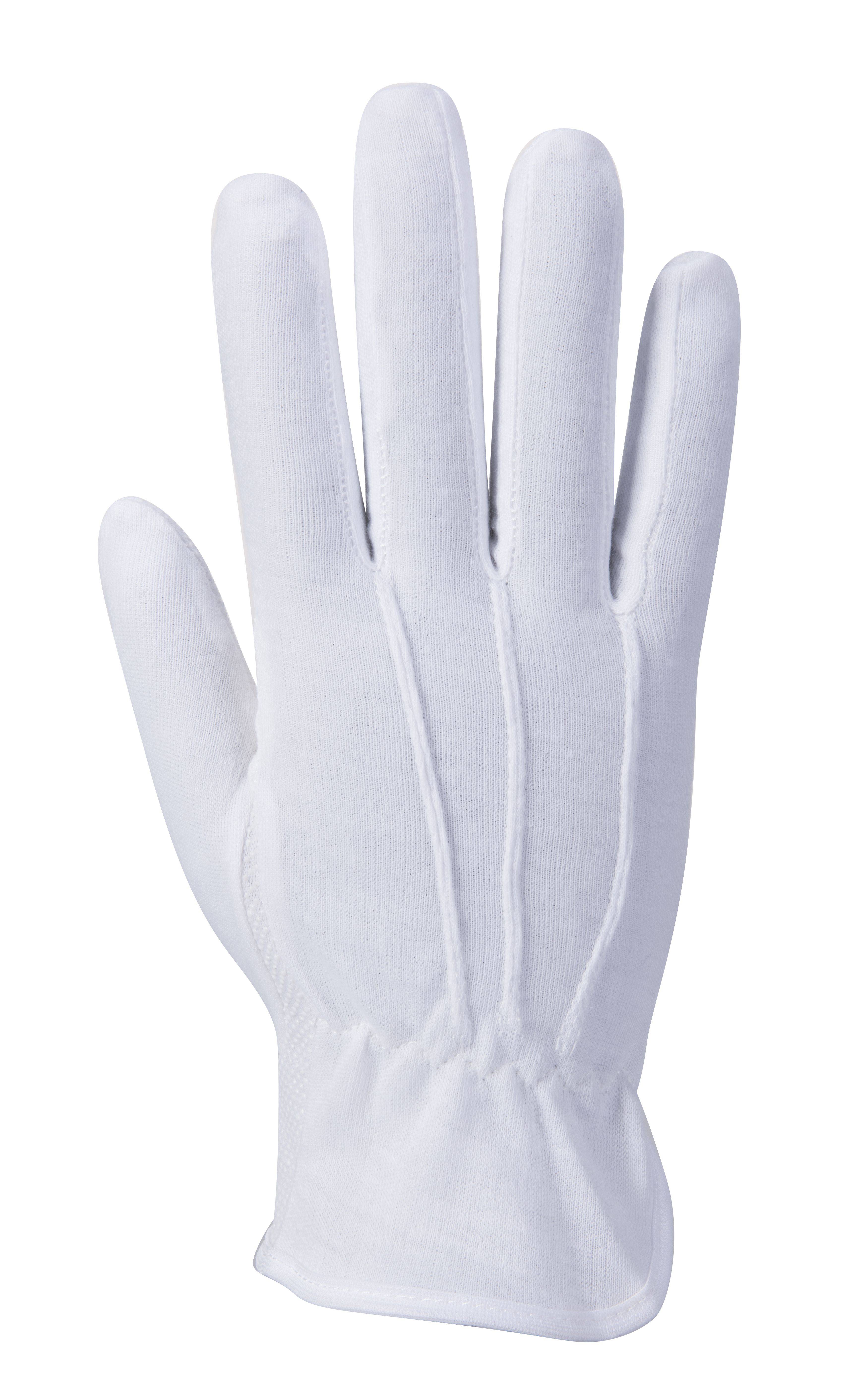 Portwest Microdot Handschuh Farbe: Weiß, Gr.: 9 (L)-1