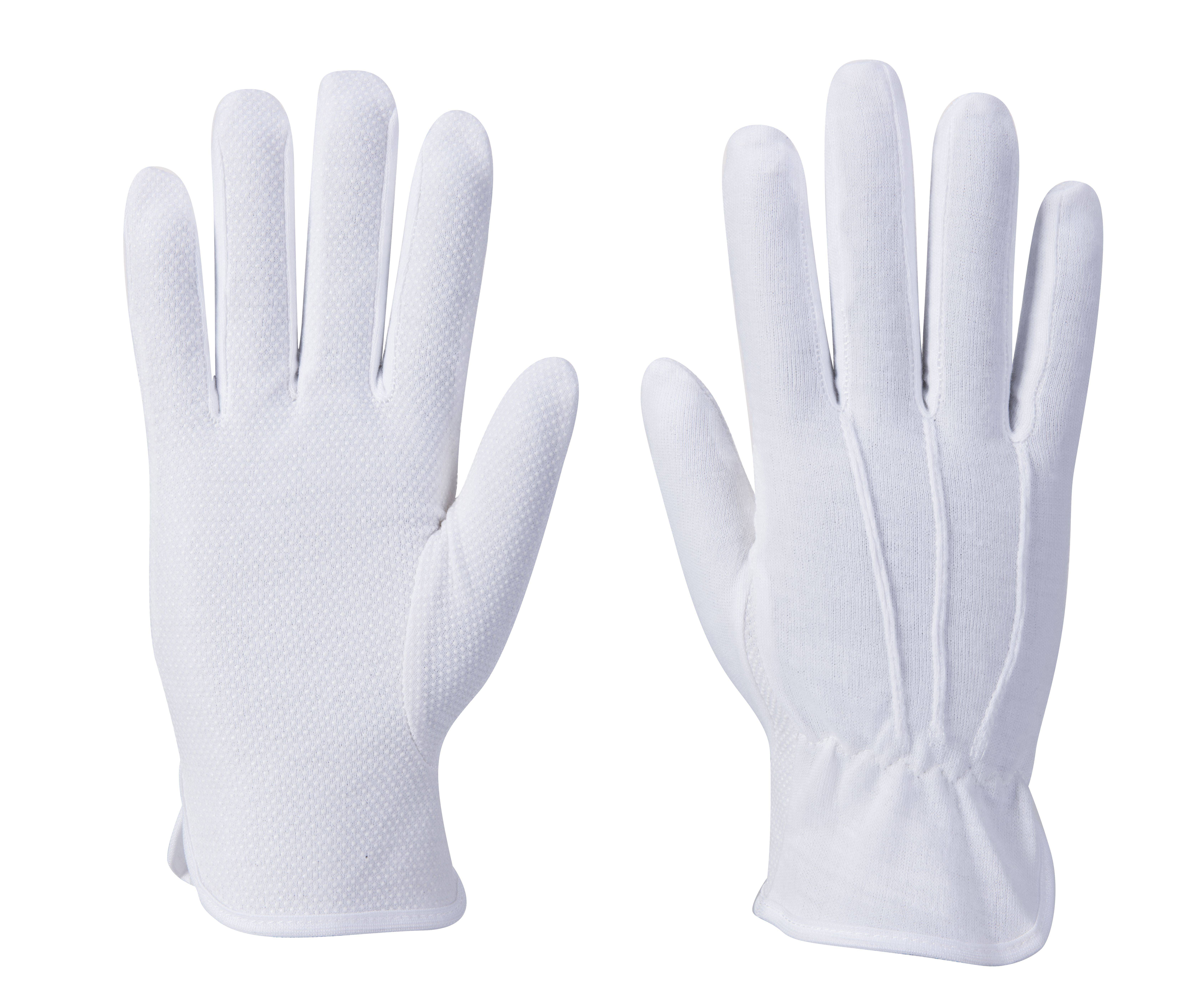 Portwest Microdot Handschuh Farbe: Weiß, Gr.: 8 (M)-0