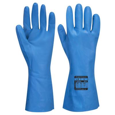 Portwest Nitril Handschuh für die Lebensmittelindustrie Farbe: Blau, Gr.: 10 (XL)-0