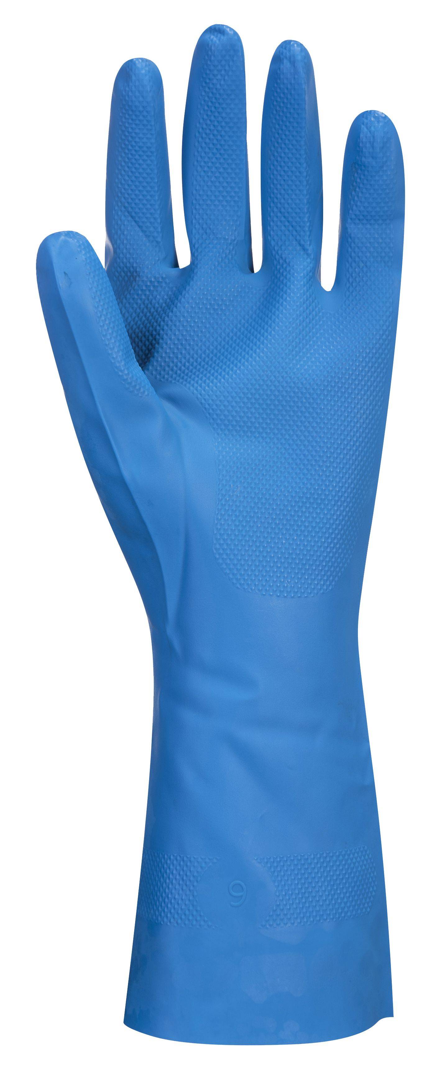 Portwest Nitril Handschuh für die Lebensmittelindustrie Farbe: Blau, Gr.: 10 (XL)-2