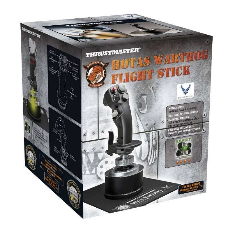 Thrustmaster HOTAS Warthog™ Flugsimulator-Joystick USB PC Schwarz-1