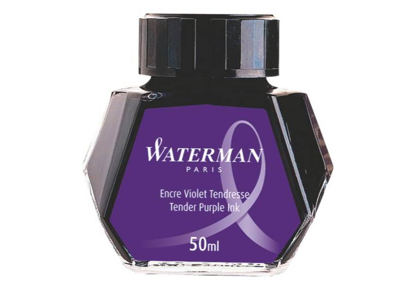 Waterman S0110750, Violett, Schwarz, Transparent, Füllfederhalter, 50 ml, 1 Stück(e)-1