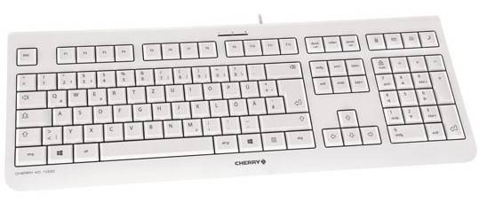 CHERRY KC 1000 - Tastatur - Schweiz - Schwarz-2