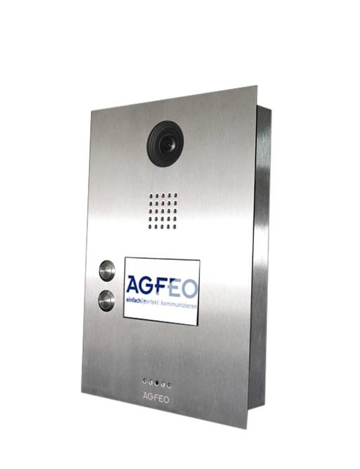 AGFEO IP-Video TFE 2 - 8,89 cm (3.5 Zoll) - TFT - 480 x 320 Pixel - Edelstahl --3