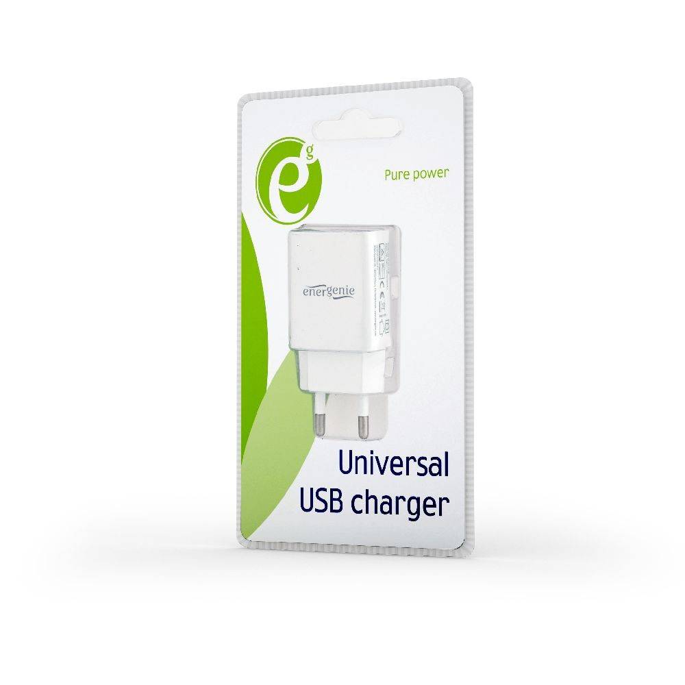 GEMBIRD - EnerGenie - Netzteil - 2.1 A (USB) - weiß-1