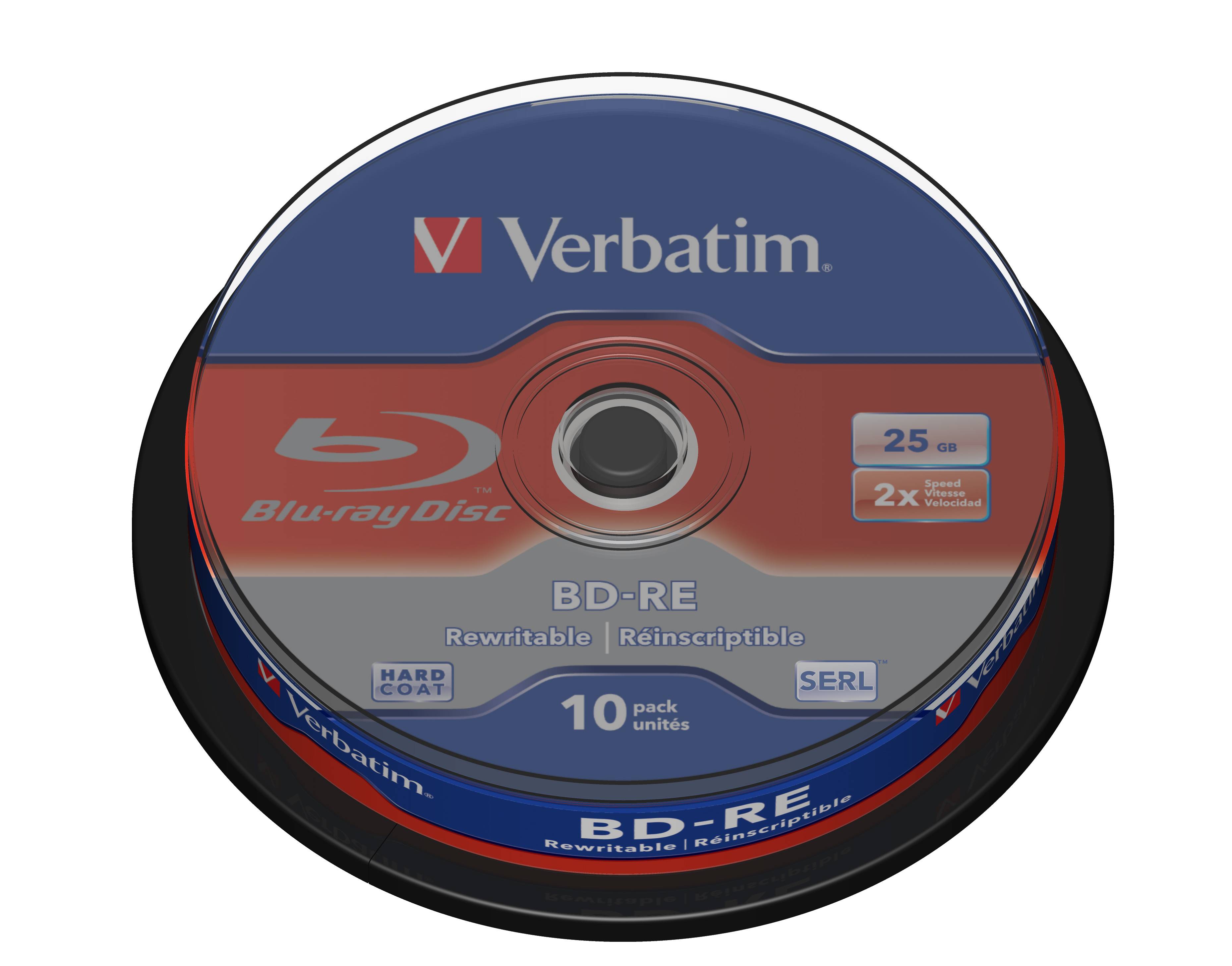 Verbatim - 10 x BD-RE - 25 GB 2x - Spindel-2