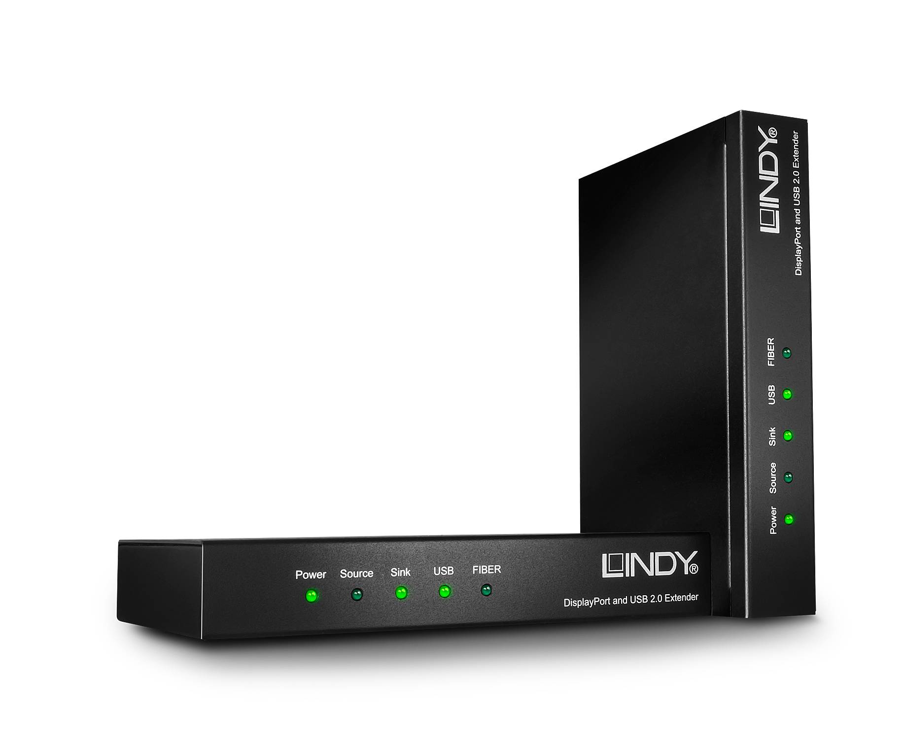 LINDY KVM Extender DP 1.4 & USB 2.0 Fiber MPO-1