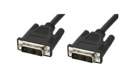DVI-D Single-Link Anschlusskabel, Stecker/Stecker, schwarz, 1,8 m Multimedia VGA / DVI Kabel-1