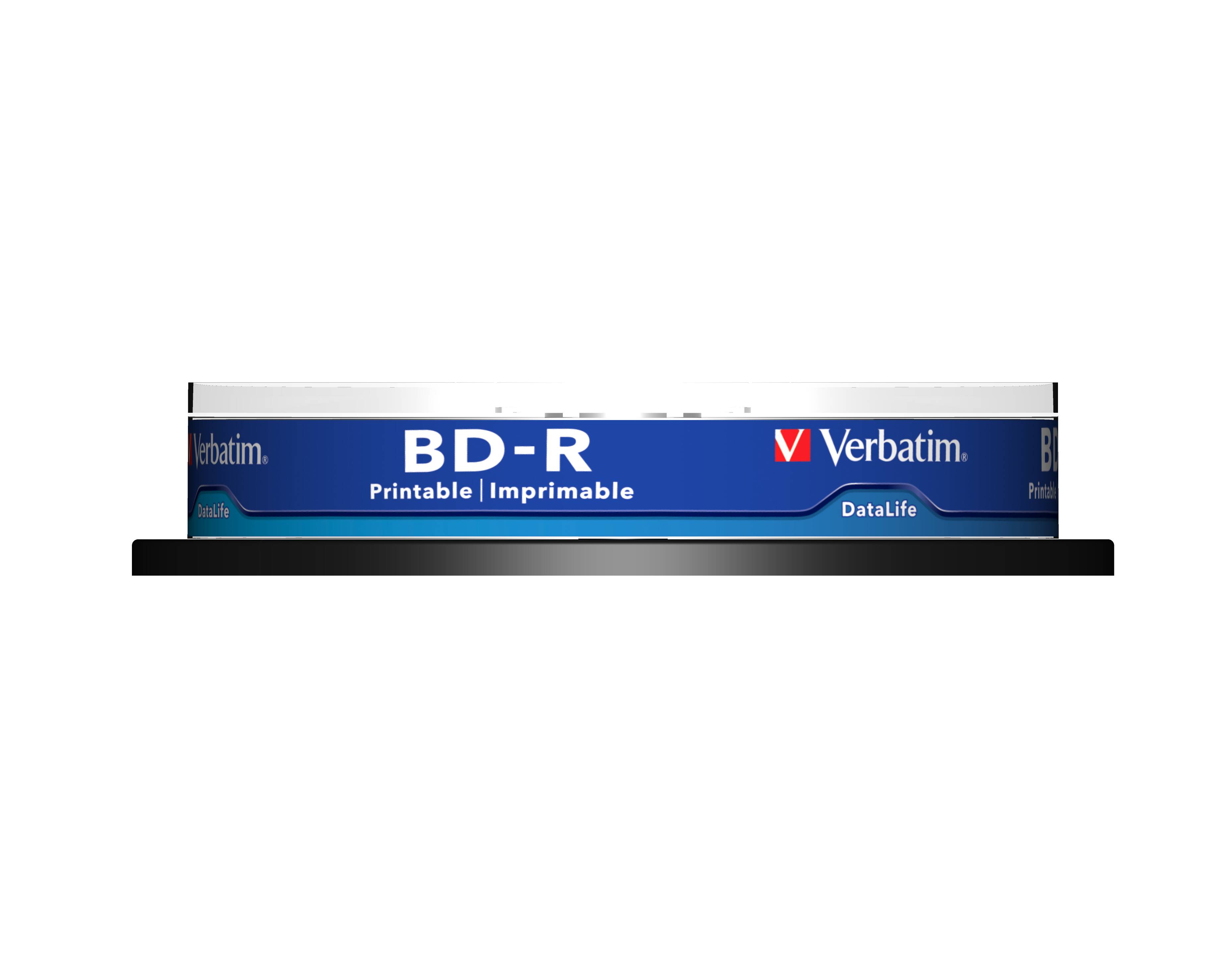 Verbatim DataLife - 10 x BD-R - 25 GB 6x - mit Tintenstrahldrucker bedruckbare Oberfläche-1