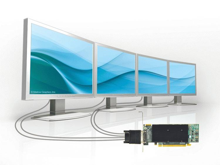 Matrox M9140 - Grafikkarten - M9140 - 512 MB DDR2-1