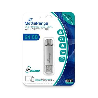 MediaRange combo - USB-Flash-Laufwerk - 64 GB-1