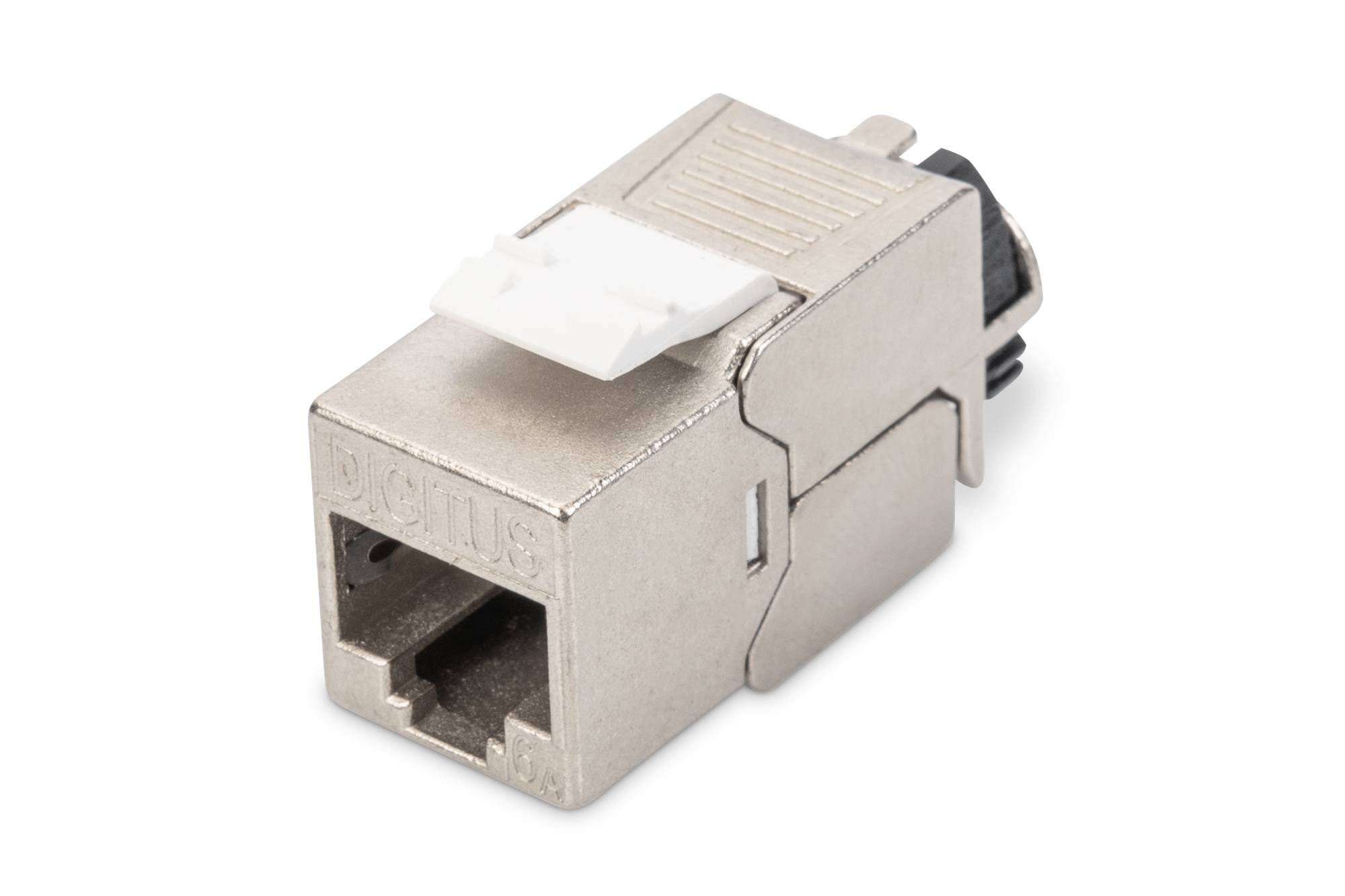 DIGITUS - CAT 6A Keystone Modul, geschirmt mit intelligentem Kabelmanager, Set (24 Stück)-0