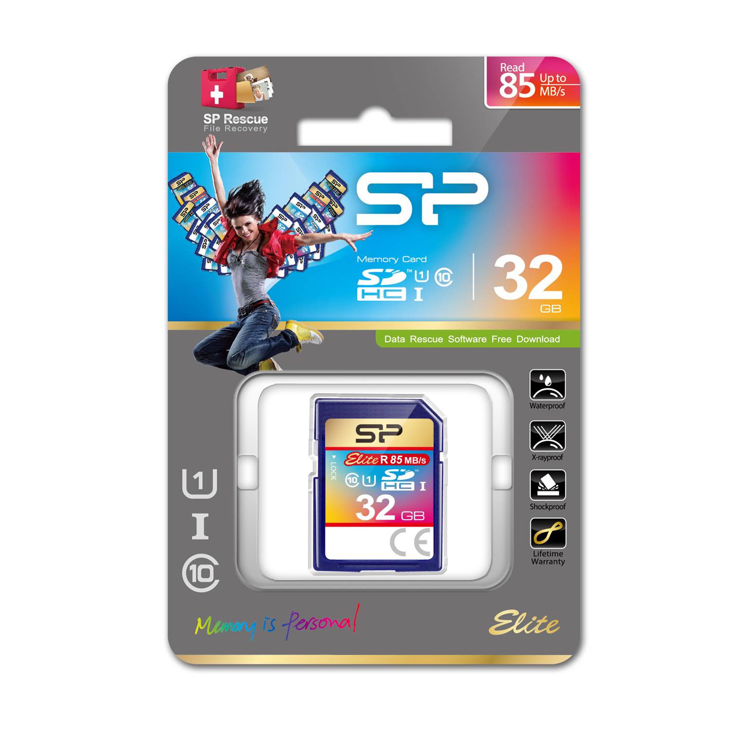 SILICON POWER Elite - Flash-Speicherkarte - 32 GB-3
