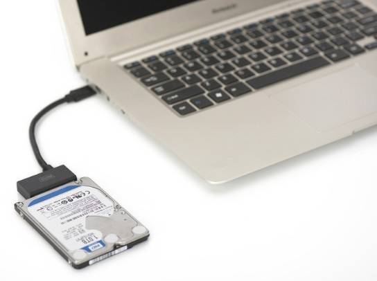 DIGITUS - USB 3.1 Type-C - SATA 3 Adapterkabel für 2,5"" SSDs/HDDs-1