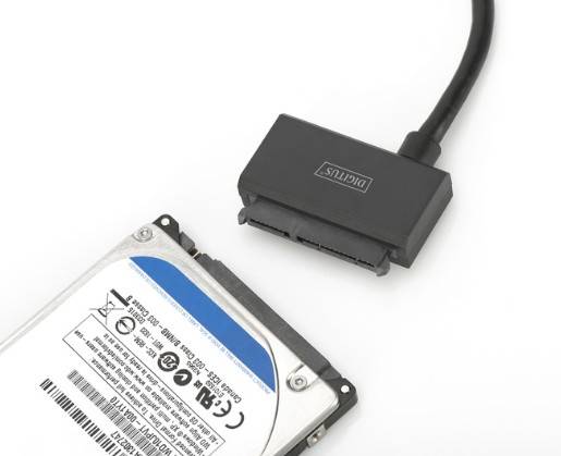 DIGITUS - USB 3.1 Type-C - SATA 3 Adapterkabel für 2,5"" SSDs/HDDs-2