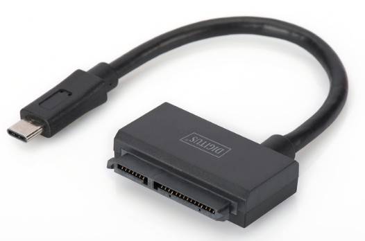 DIGITUS - USB 3.1 Type-C - SATA 3 Adapterkabel für 2,5"" SSDs/HDDs-3