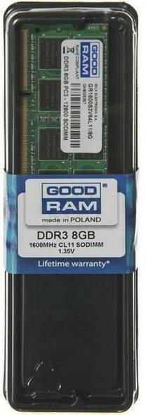 GOODRAM - DDR3 - Modul - 8 GB - SO DIMM 204-PIN-1