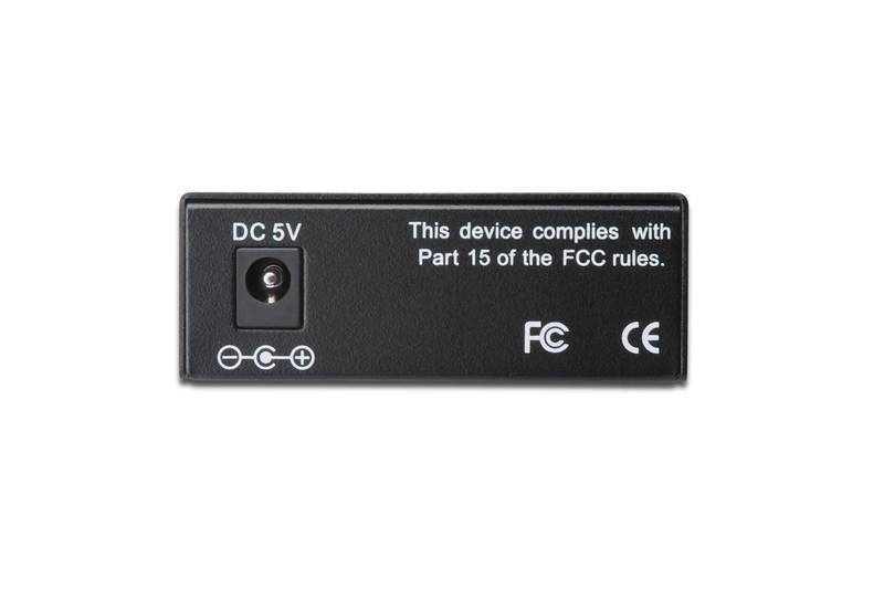 DIGITUS - Gigabit Medienkonverter, RJ45 / ST-2