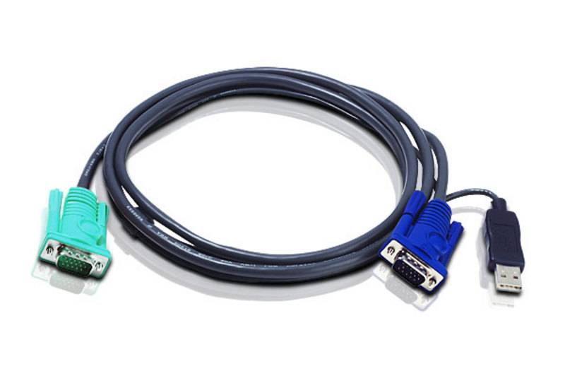 ATEN 2L-5202U - Tastatur- / Video- / Maus- (KVM-)-2