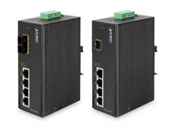 PLANET ISW-504PT - Switch - 4 x 10/100 (PoE) + 1 x 10/100-1