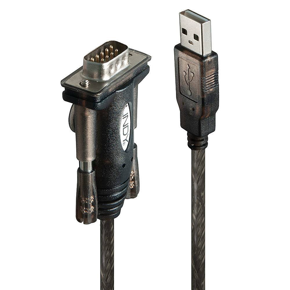 Lindy USB Seriell Konverter Lite - Serieller Adapter-1