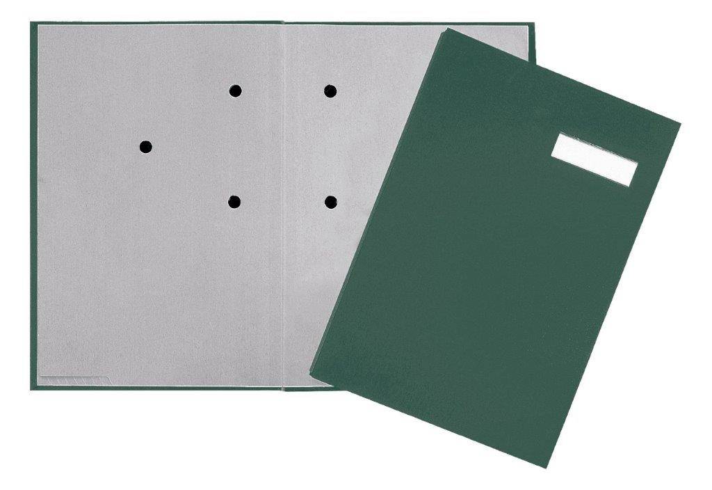 Pagna 24191-33, Konventioneller Dateiordner, A4, Karton, Stoff, Grün, Porträt, 240 mm-2