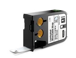 Dymo XTL - Vinyl - permanenter Klebstoff - Schwarz auf Weiß-2