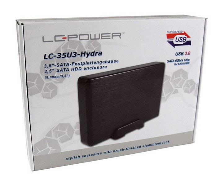 LC-POWER - LC Power LC-35U3-Hydra - Speichergehäuse - 3.5"" (8.9 cm)-2