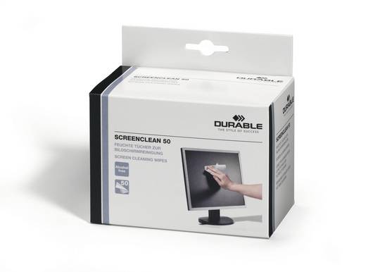 DURABLE Screenclean 50 - Reinigungstücher (Wipes)-3