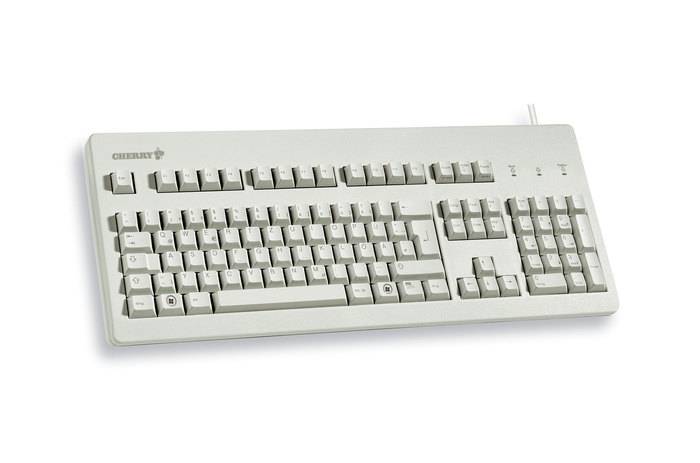 CHERRY G80-3000 USB Tastatur Deutsch, QWERTZ Grau-1