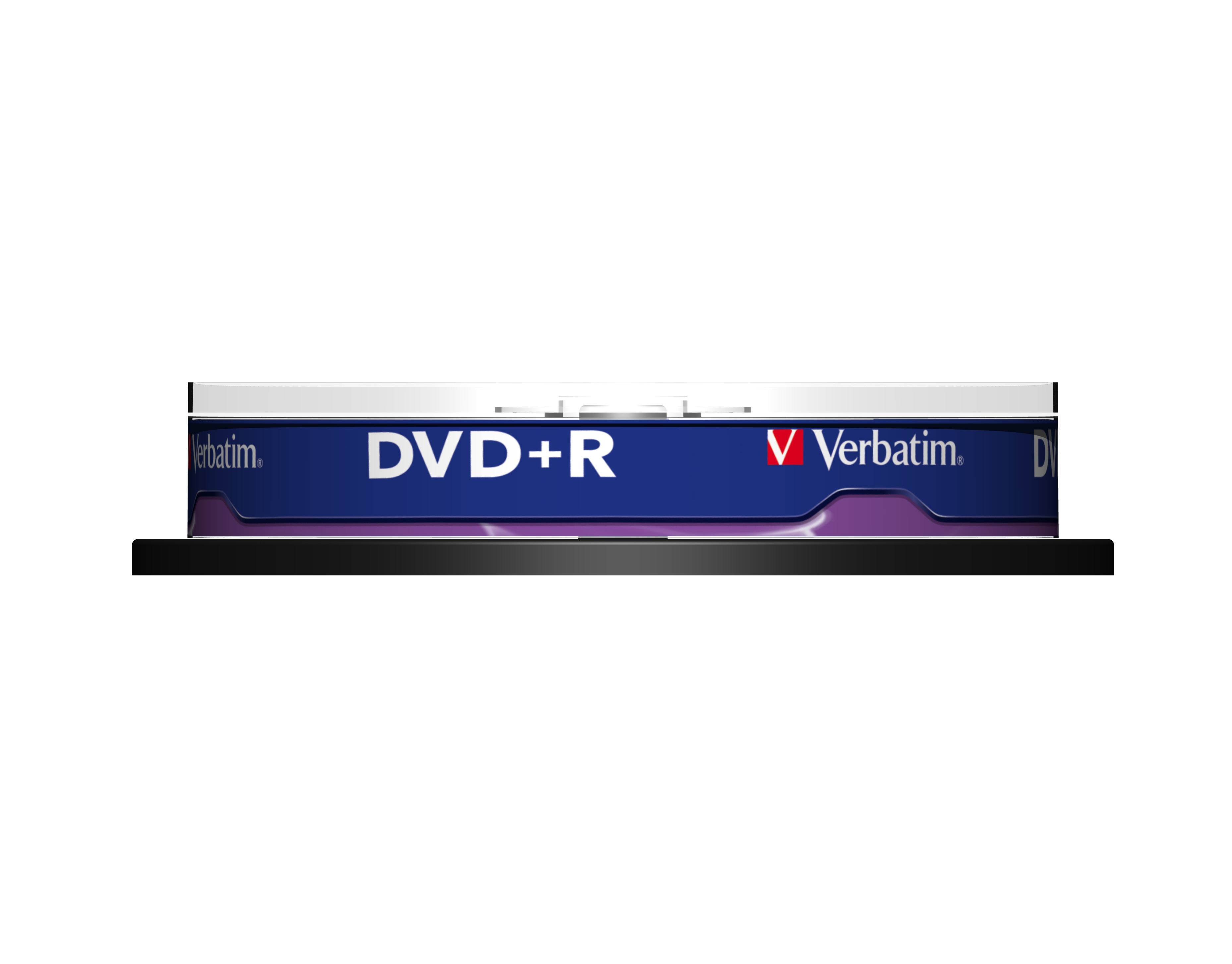 Verbatim DataLifePlus - 10 x DVD+R - 4.7 GB 16x - Silber - Kratzfest - Einseitig-1