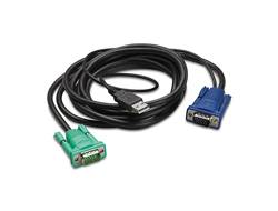 APC - Tastatur- / Video- / Maus- (KVM-) Kabel - USB, HD-15 (VGA)-1
