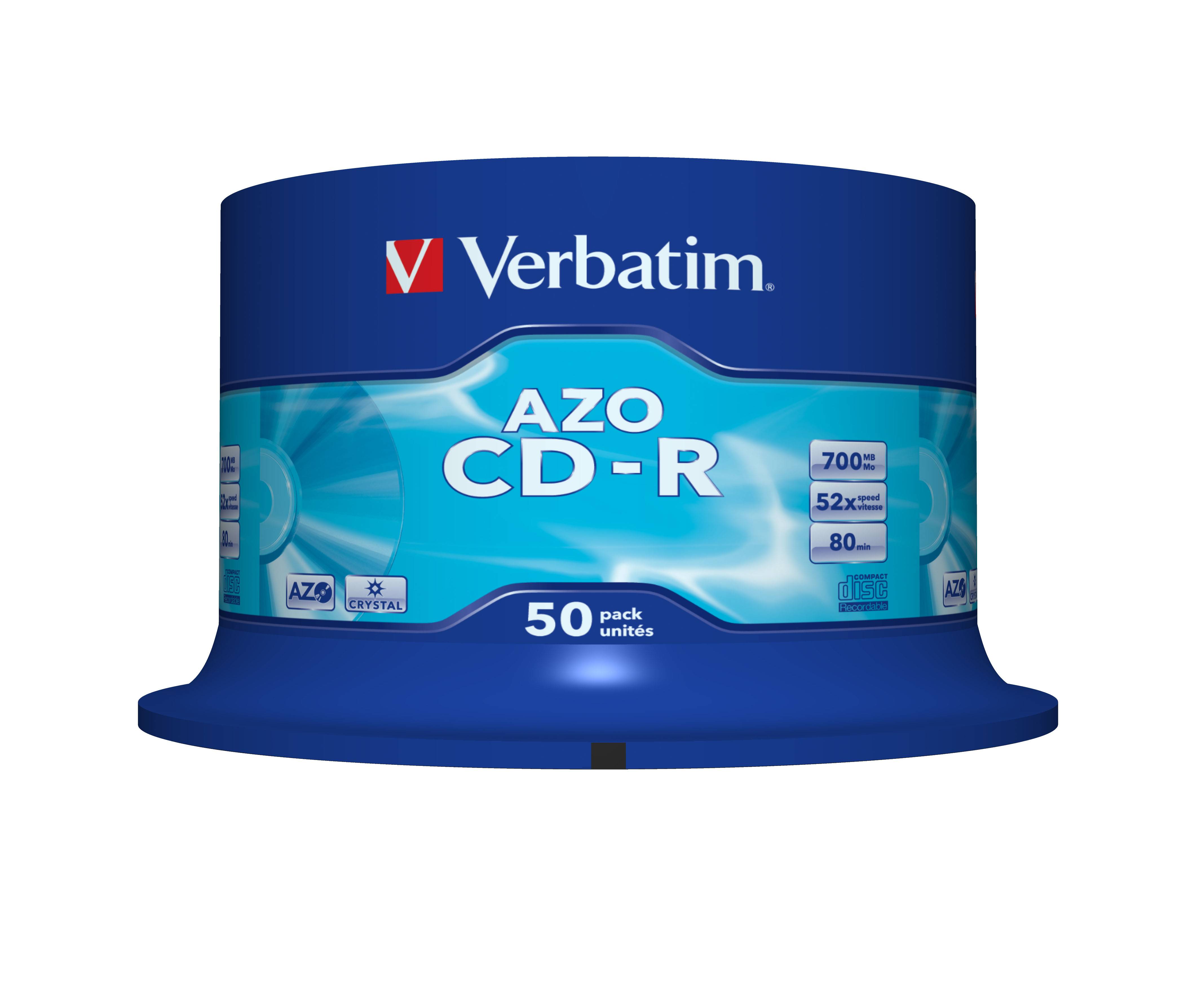 Verbatim DataLifePlus - 50 x CD-R - 700 MB 48x - Spindel-1