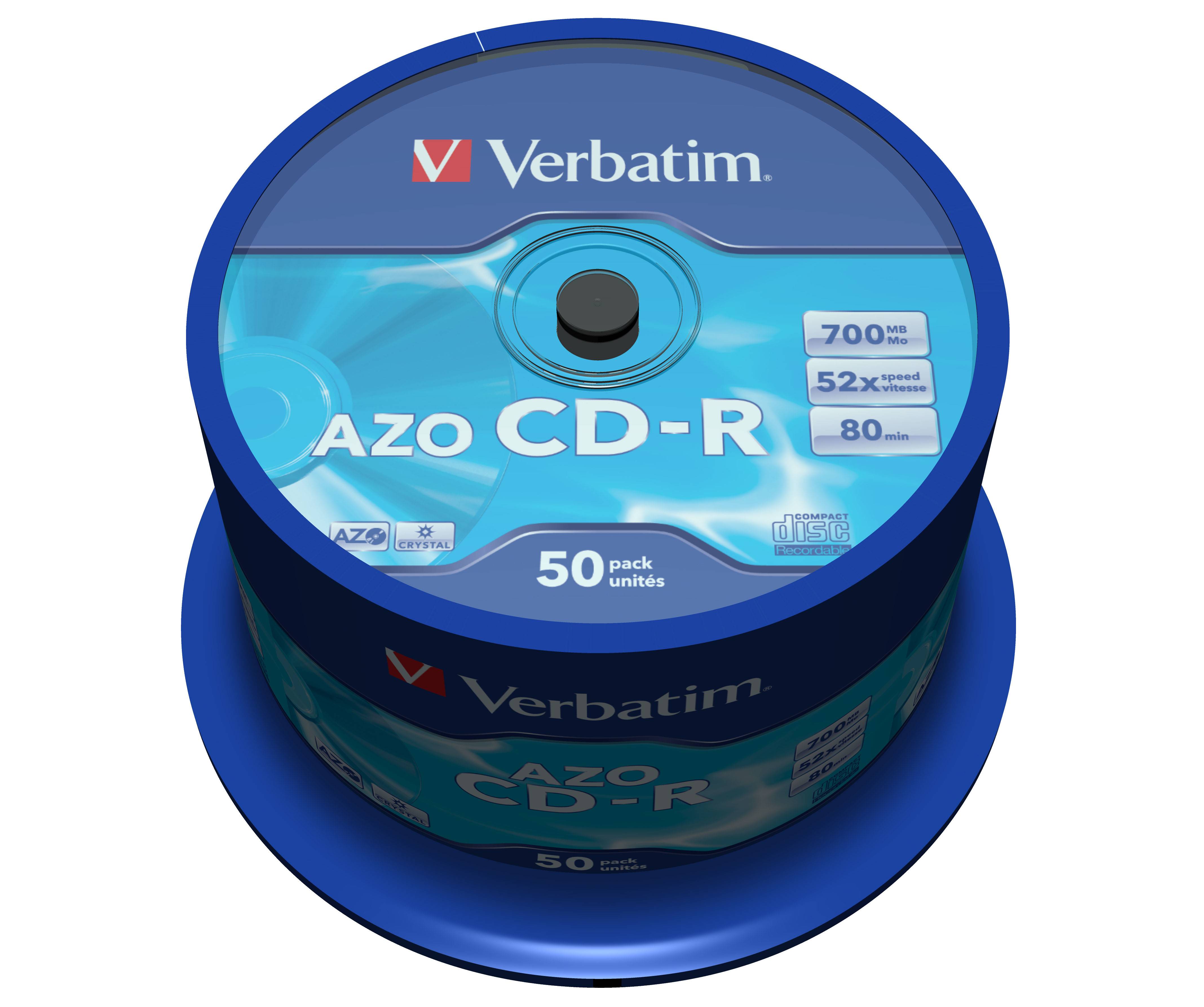 Verbatim DataLifePlus - 50 x CD-R - 700 MB 48x - Spindel-2