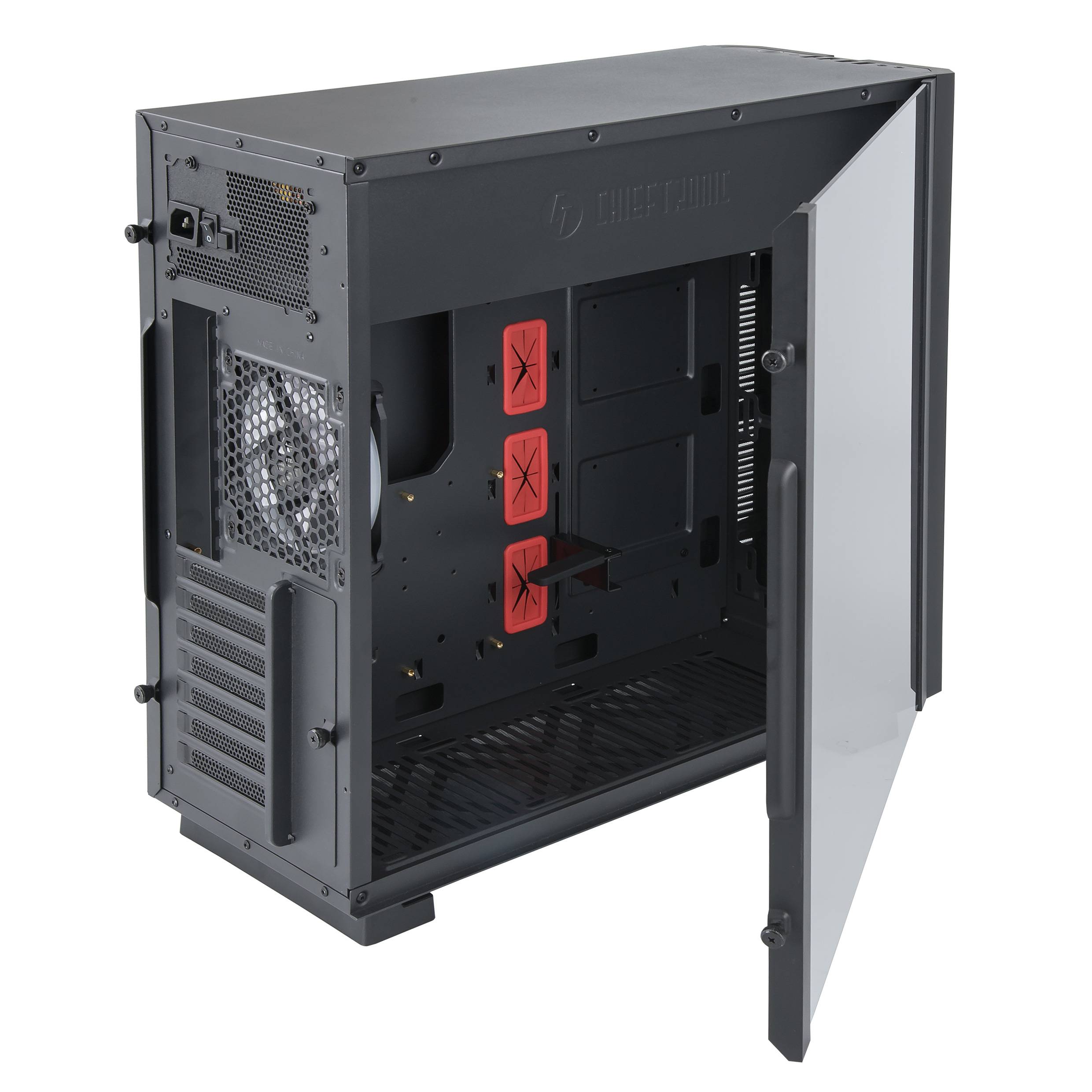 Chieftronic G1 - Tower - ATX - Seitenteil mit Fenster (gehärtetes Glas)-1