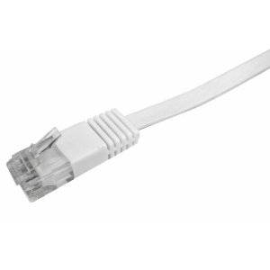 LogiLink Professional Patchkabel Flach Cat.5e U/UTP / Telefon, 3m, weiß-1