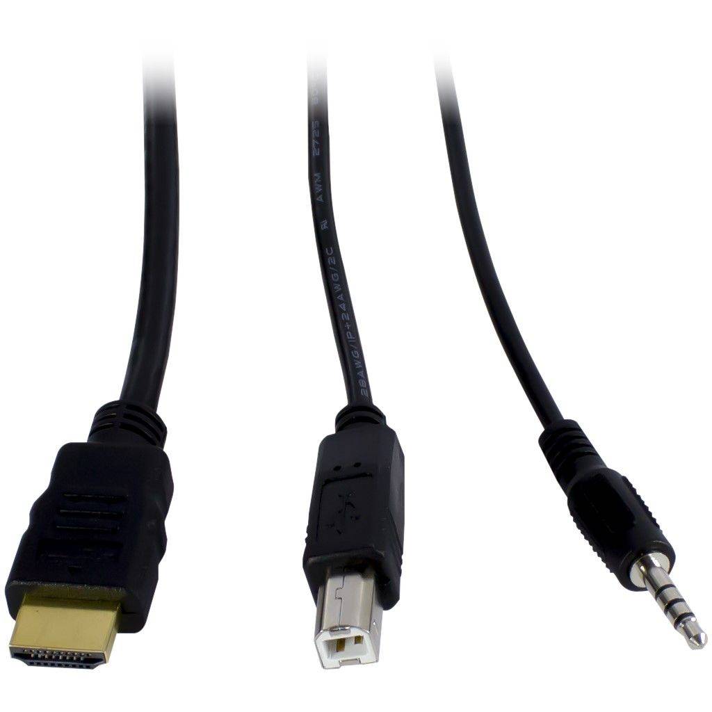 INTER-TECH - Argus KVM AS-21HA - KVM-/Audio-Switch - 2 x KVM/Audio-2