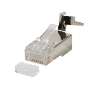 LogiLink - Netzwerkanschluss - RJ-45 (M) - abgeschirmt - 8 mm - CAT 7a (Packung mit 10)-1