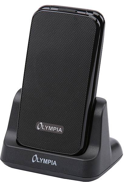 Olympia Luna, Klappgehäuse, Dual-SIM, 6,1 cm (2.4 Zoll), Bluetooth, 600 mAh, Schwarz-2