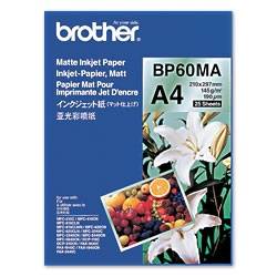 Brother BP60MA Matte Inkjet Paper - Matt - A4 (210 x 297 mm) - 145 g/m² - 25 Bla-1