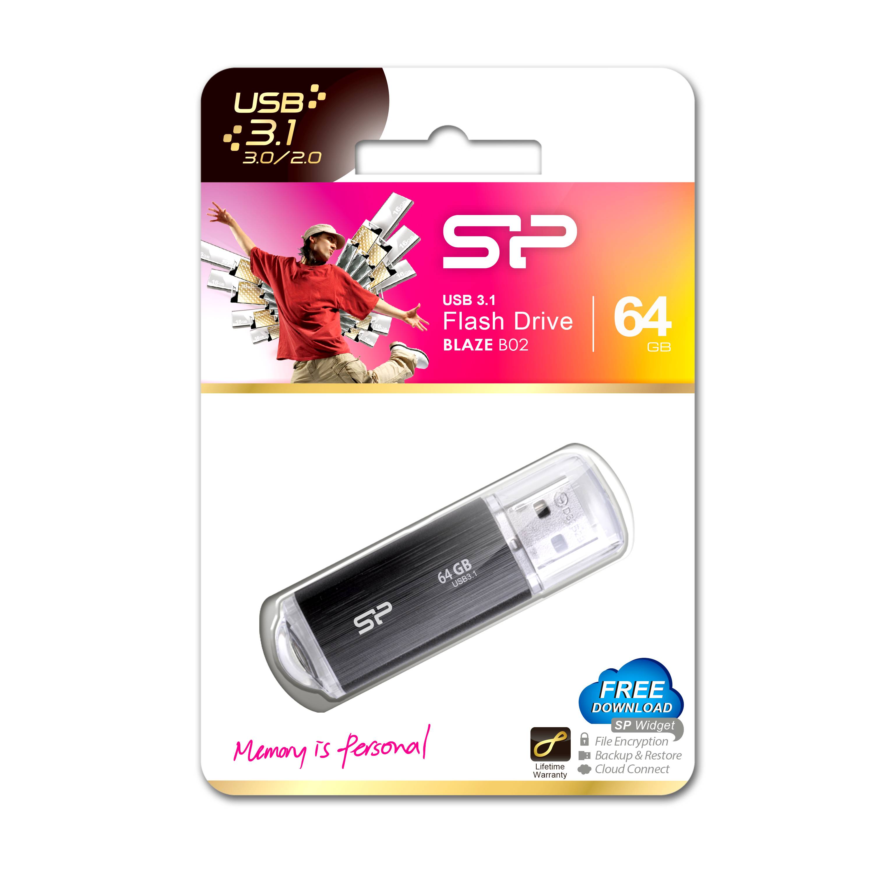 SILICON POWER Blaze B02 - USB-Flash-Laufwerk-1