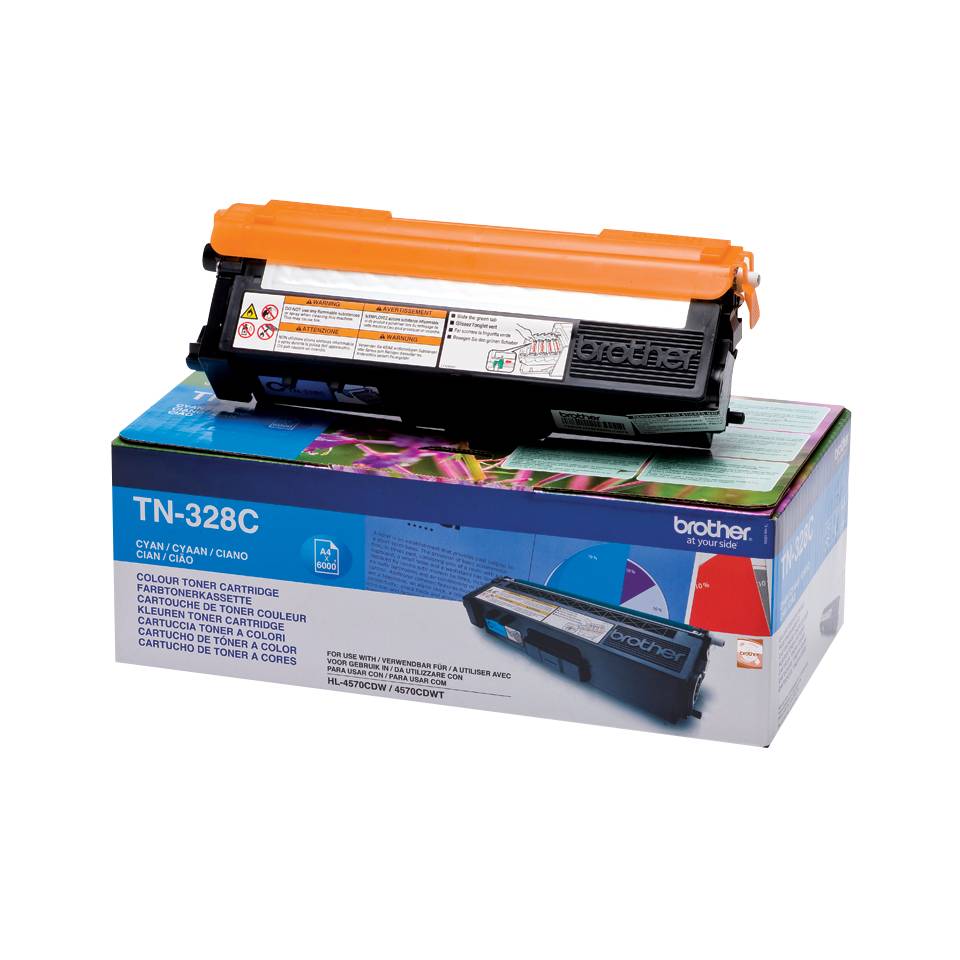 Brother TN328C - Cyan - original - Tonerpatrone-1