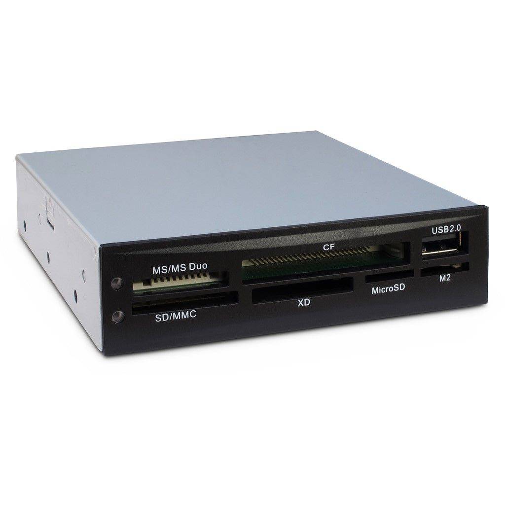 Inter-Tech Nitrox Multi Card Reader CI-02 - Kartenleser - 8,9 cm (3,5 Zoll)-2
