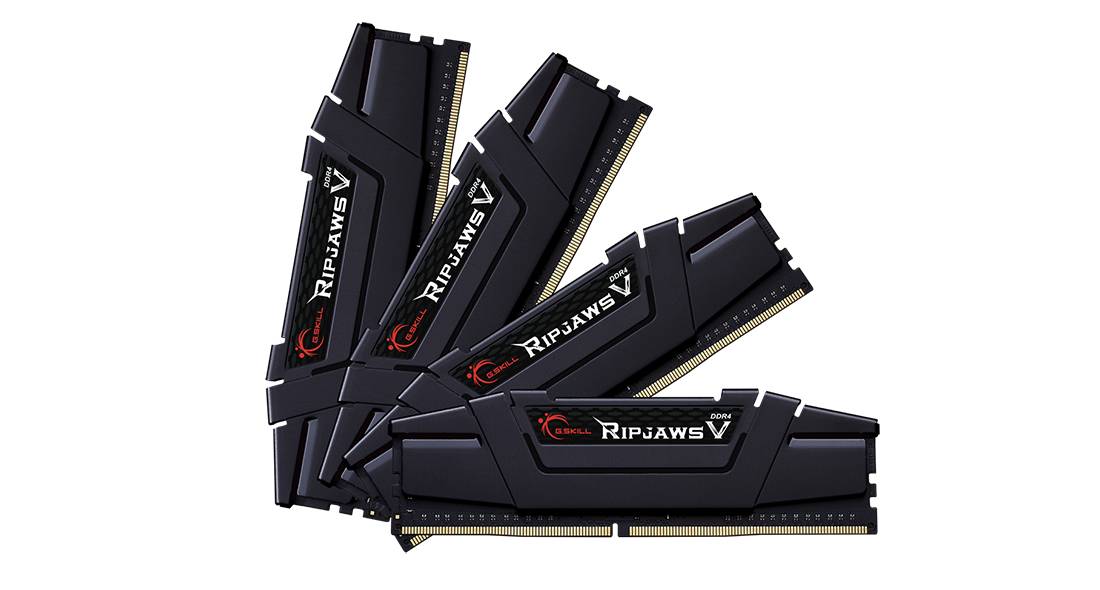G.Skill Ripjaws V - DDR4 - Kit - 64 GB: 4 x 16 GB-1