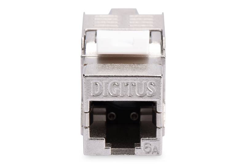 DIGITUS - CAT 6A Keystone Modul, geschirmt, werkzeugfreier Montageanschluss-2